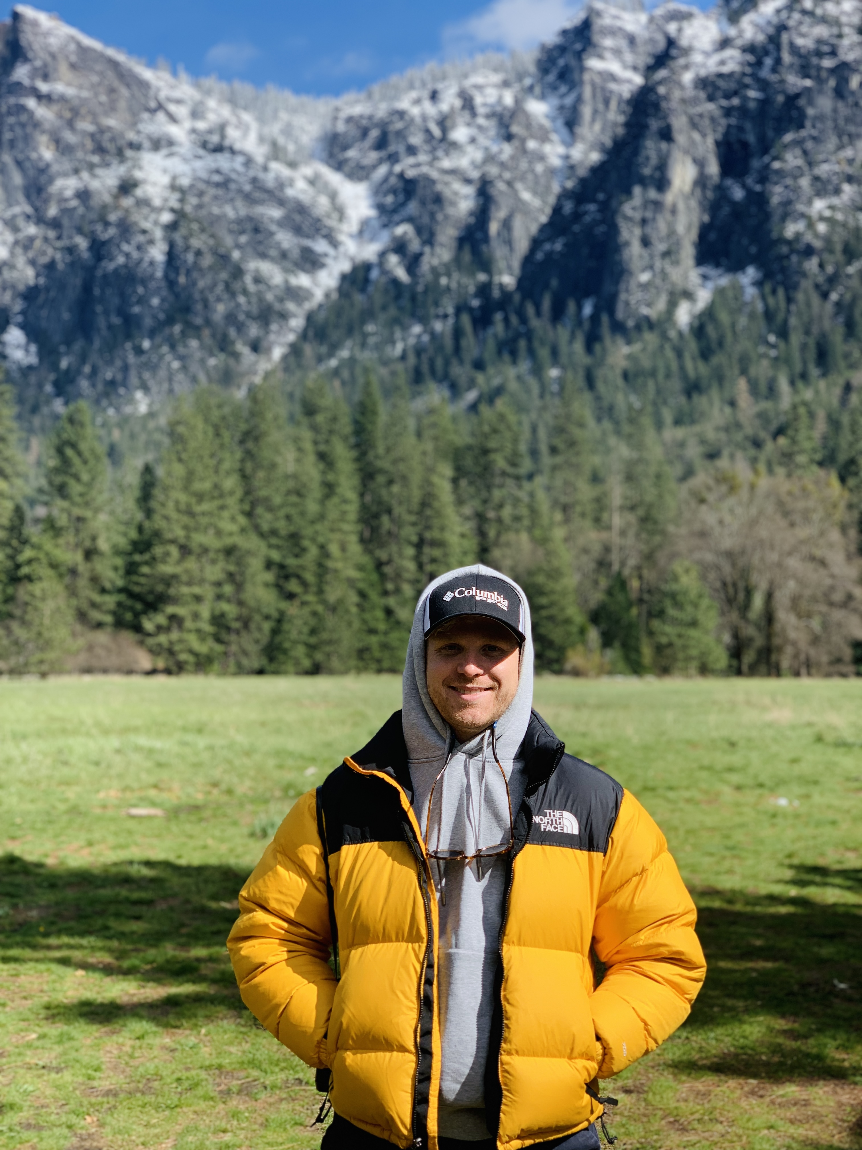 Scott Angus in Yosemite Valley